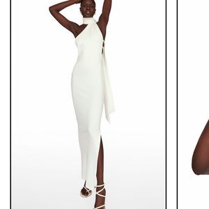 Khanums scarf dress with Pearl back